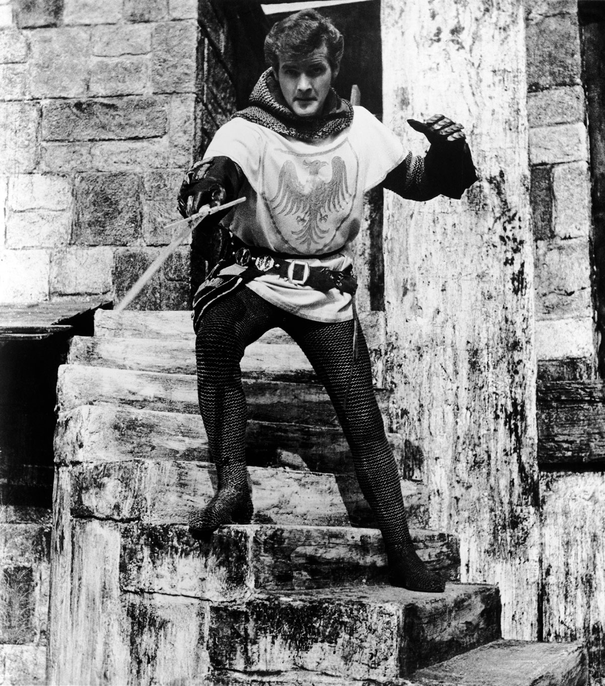 Roger Moore in Ivanhoe (1958)