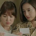 Song Hye-kyo and Kim Ji-won in Descendants of the Sun: Recap Special Part 2 (2016)