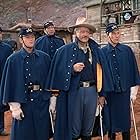 John Wayne, John Agar, Harry Carey Jr., Michael Dugan, and Victor McLaglen in She Wore a Yellow Ribbon (1949)