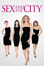 Kim Cattrall, Sarah Jessica Parker, Kristin Davis, and Cynthia Nixon in Sex and the City (1998)