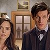 Matt Smith and Jenna Coleman in Doctor Who (2005)