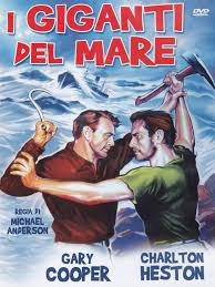 Gary Cooper and Charlton Heston in The Wreck of the Mary Deare (1959)