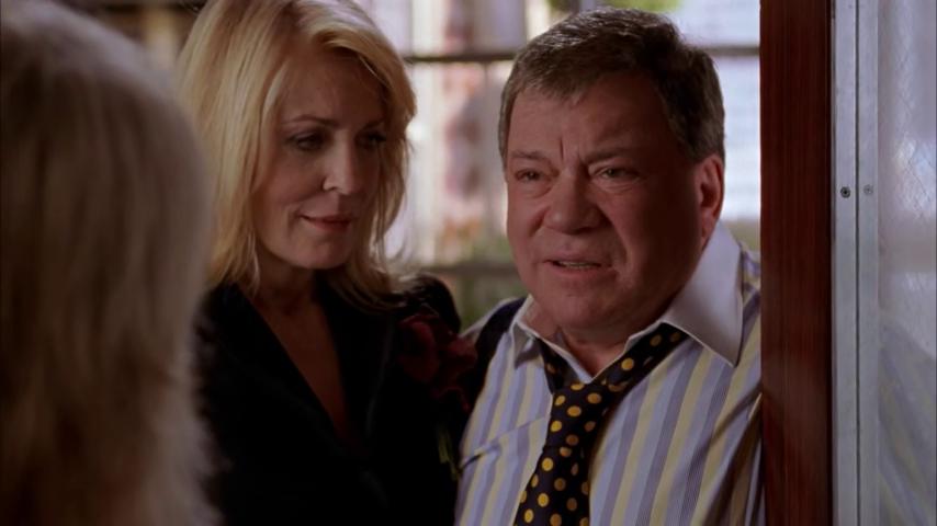 Candice Bergen, William Shatner, and Joanna Cassidy in Boston Legal (2004)