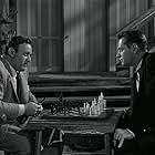 William Holden and Lee J. Cobb in The Dark Past (1948)