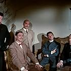 Jean Castanier, Jacques Hilling, Renaud Mary, Jacques Morel, and Albert Rémy in Elena and Her Men (1956)