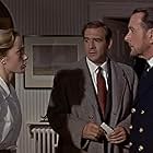 Robert Brown, Josephine Griffin, and Clifton Webb in The Man Who Never Was (1956)