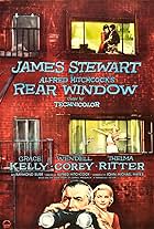 Grace Kelly, James Stewart, Georgine Darcy, Judith Evelyn, and Harry Landers in Rear Window (1954)