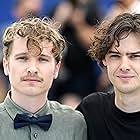 Anton von Lucke and Thomas Prenn at an event for Great Freedom (2021)