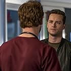 Jesse Lee Soffer and Nick Gehlfuss in Chicago P.D. (2014)