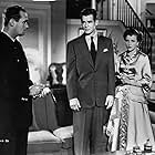 Laraine Day, James Nolan, and Robert Ryan in The Woman on Pier 13 (1949)