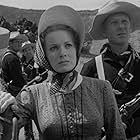 Maureen O'Hara and Harry Carey Jr. in Rio Grande (1950)