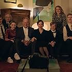 Stellan Skarsgård, Andrea Bræin Hovig, Daniel Storm Forthun Sandbye, Alfred Vatne, Dina Enoksen Elvehaug, Einar Økland, Steinar Klouman Hallert, Eirik Hallert, and Elli Rhiannon Müller Osborne in Hope (2019)