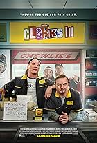 Kevin Smith, Jeff Anderson, Jason Mewes, and Brian O'Halloran in Clerks III (2022)