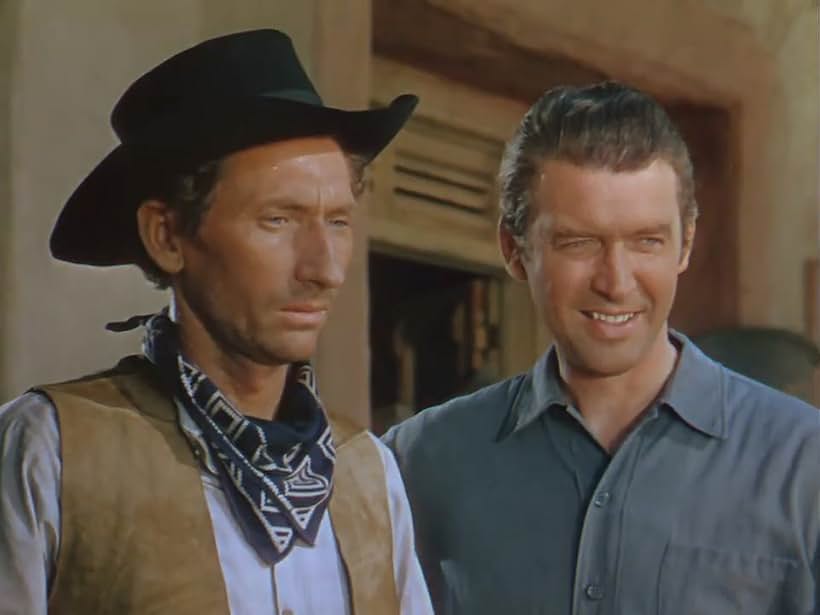 James Stewart and Arthur Hunnicutt in Broken Arrow (1950)