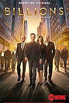 David Costabile, Jeffrey DeMunn, Paul Giamatti, Damian Lewis, Corey Stoll, Kelly AuCoin, Maggie Siff, Asia Kate Dillon, and Dola Rashad in Billions (2016)