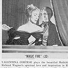 Alan Badel and Valentina Cortese in Magic Fire (1956)