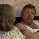 Judy Cornwell and Geoffrey Hughes in Keeping Up Appearances (1990)