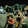 George Chakiris, David Winters, Eliot Feld, Tony Mordente, Tucker Smith, Russ Tamblyn, and Anthony 'Scooter' Teague in West Side Story (1961)