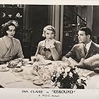 Robert Ames, Ina Claire, and Hedda Hopper in Rebound (1931)