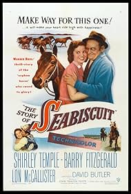 Shirley Temple, Barry Fitzgerald, and Seabiscuit in The Story of Seabiscuit (1949)