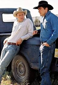 Heath Ledger and Jake Gyllenhaal in Brokeback Mountain (2005)