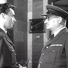 Dirk Bogarde and Anthony Shaw in Raiders in the Sky (1953)