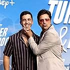 John Stamos and Josh Peck at an event for Turner & Hooch (2021)