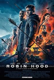 Jamie Foxx, Ben Mendelsohn, Jamie Dornan, Eve Hewson, Paul Anderson, Tim Minchin, and Taron Egerton in Robin Hood (2018)