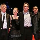 Tom Arnold, Damian Harris, Gillian Jacobs, and Evan Ross at an event for Gardens of the Night (2008)