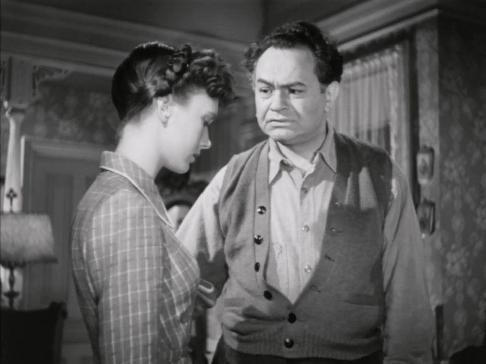 Edward G. Robinson and Allene Roberts in The Red House (1947)