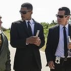 Will Smith, Josh Brolin, and Michael Stuhlbarg in Men in Black³ (2012)