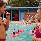 Cara Buono and Dacre Montgomery in Stranger Things (2016)