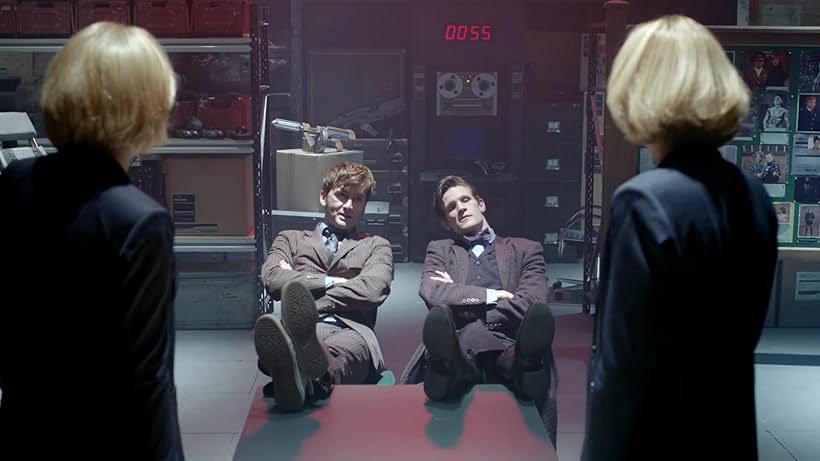 Jemma Redgrave, David Tennant, and Matt Smith in Doctor Who (2005)
