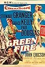 Grace Kelly, Stewart Granger, and Paul Douglas in Green Fire (1954)