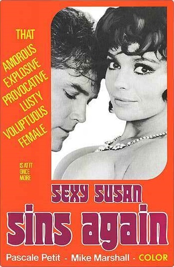 Jeffrey Hunter and Teri Tordai in Sexy Susan Sins Again (1968)