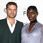 Joshua Jackson and Jodie Turner-Smith at an event for Queen & Slim (2019)