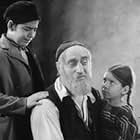 Betty Marcus, Vicki Marcus, and Maurice Schwartz in Tevya (1939)