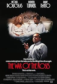 Michael Douglas, Danny DeVito, and Kathleen Turner in The War of the Roses (1989)