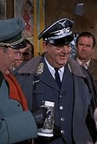 Leon Askin, John Banner, and Sigrid Valdis in Hogan's Heroes (1965)