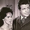 Robert Horton and Lory Patrick in Wagon Train (1957)