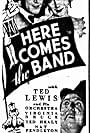 Virginia Bruce, Ted Lewis, Harry Stockwell, and Ted Lewis and His Orchestra in Here Comes the Band (1935)