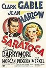 Clark Gable and Jean Harlow in Saratoga (1937)