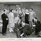 Marjorie Beckett, Jackie Cooper, Scott Elliott, Alvin Hammer, Emory Parnell, Ralph Peters, Meg Randall, Gus Schilling, and Sarah Selby in Stork Bites Man (1947)