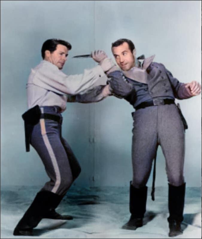 Ricardo Montalban and Robert Horton in Startime (1959)