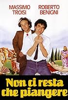 Roberto Benigni and Massimo Troisi in Nothing Left to Do but Cry (1984)