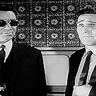 Mark Eden and William Sylvester in Man in the Dark (1964)