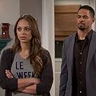 Amber Stevens West and Damon Wayans Jr. in Happy Together (2018)