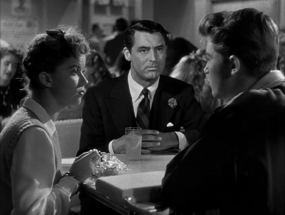 Cary Grant, Shirley Temple, and Johnny Sands in The Bachelor and the Bobby-Soxer (1947)