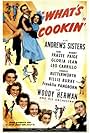 Jane Frazee, Robert Paige, and The Andrews Sisters in What's Cookin' (1942)