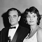 Sophia Loren and David Lean in The 30th Annual Academy Awards (1958)